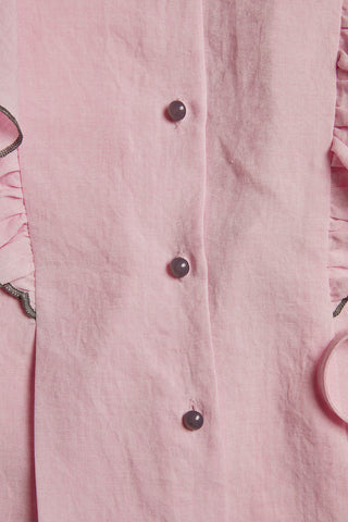 Melting Sunshine Shirt Blouse / Pink