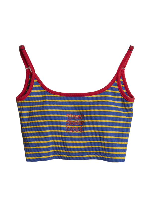 SISTERS Bra Cup Camisole (Short) / Blue