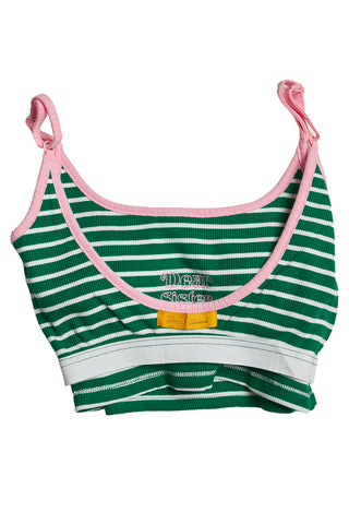 SISTERS Bra Cup Camisole (Short) / Green