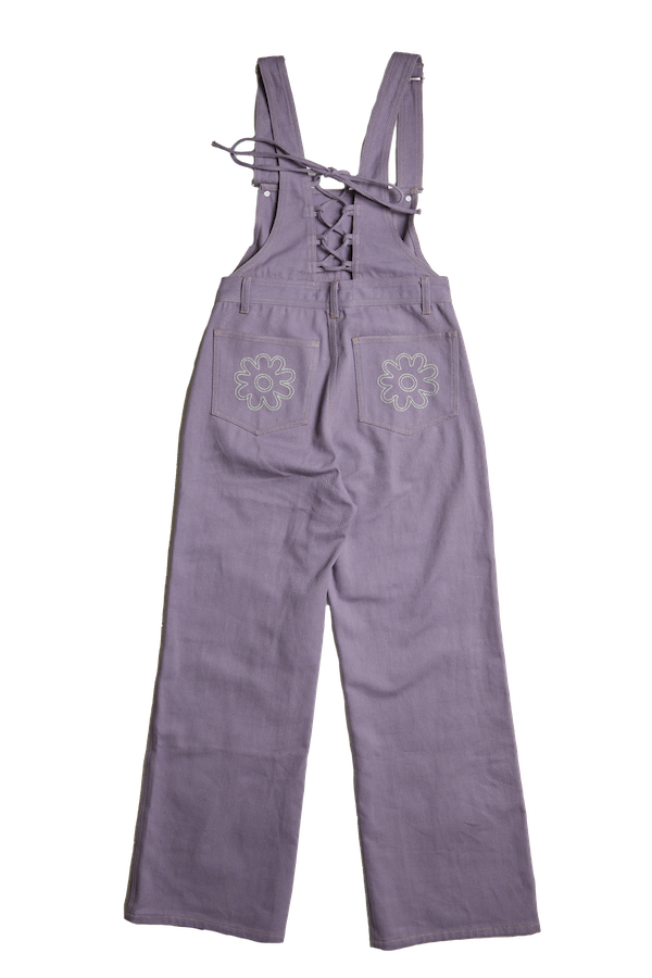 Maggie Lace Up Over All / Purple