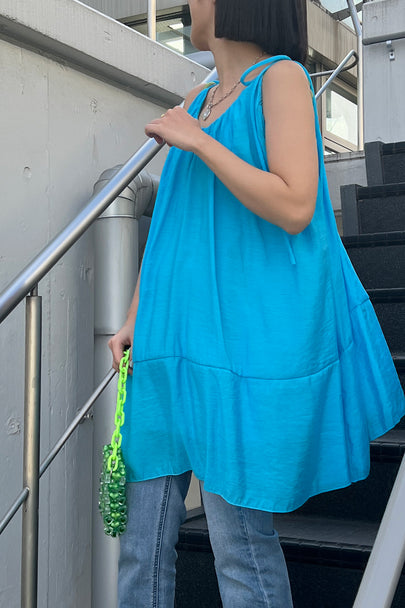 Camisole Tunic Dress / Blue