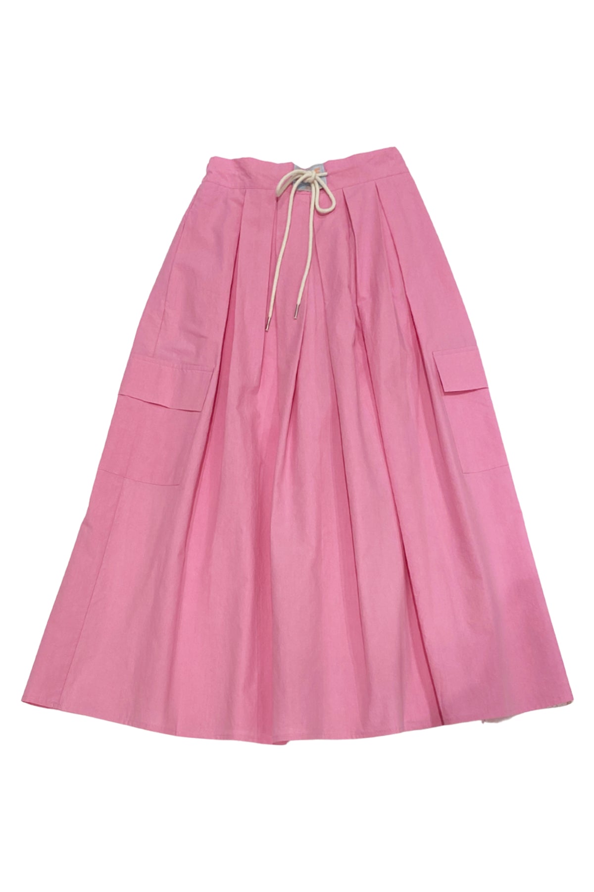 Drawstring Skirt / Pink