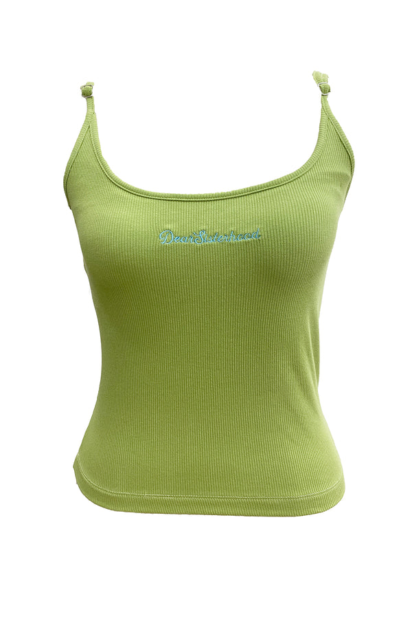 SISTERS Bra Cup Camisole / Green