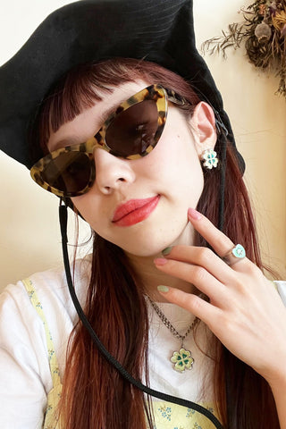 Good Luck Clover Earring / Silver