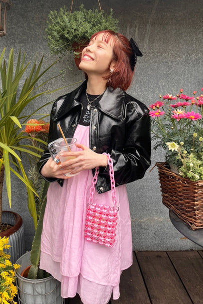 Camisole Tunic Dress / Pink